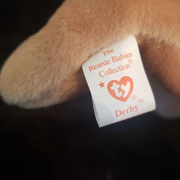 Vintage 1995 Ty Beanie Baby DERBY the Horse - Picture 8 of 8